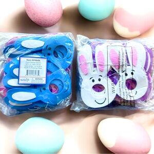 Easter Bunny Foam Masks Easter Egg Hunt 2 Packs of 12 Easter Party